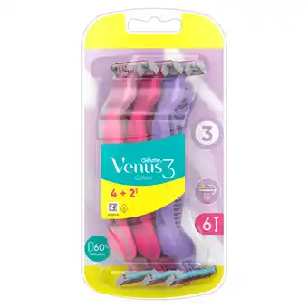 PLUS Gillette-Venus Simply Venus3 wegwerpmesjes aanbieding