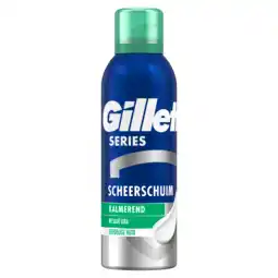 PLUS Gillette Series gevoelige huid shaving foam aanbieding