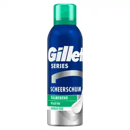 PLUS Gillette Series gevoelige huid shaving foam aanbieding