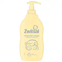 PLUS Zwitsal zeepvrije wasgel pomp aanbieding