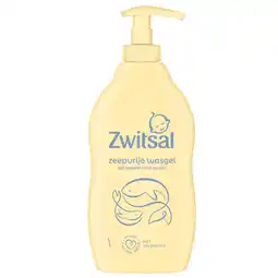 PLUS Zwitsal zeepvrije wasgel pomp aanbieding