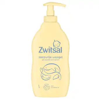 PLUS Zwitsal zeepvrije wasgel pomp aanbieding