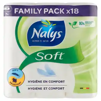 PLUS NALYS Soft Toiletpapier aanbieding