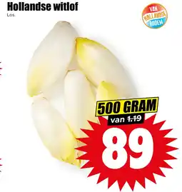 Dirk Hollandse witlof aanbieding