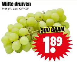 Dirk Witte druiven aanbieding