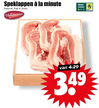 Dirk Speklappen à la minute aanbieding