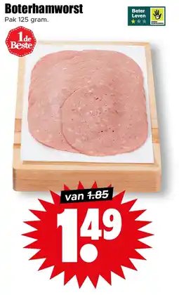 Dirk Boterhamworst aanbieding