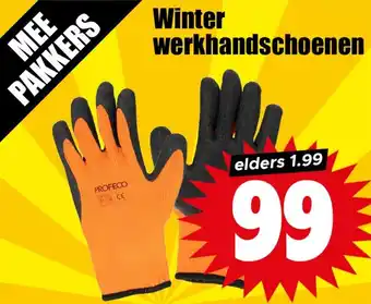 Dirk Winter werkhandschoenen aanbieding