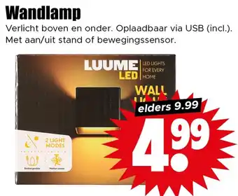 Dirk Wandlamp aanbieding