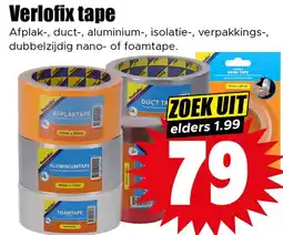 Dirk Verlofix tape aanbieding