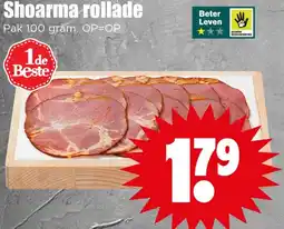 Dirk Shoarma rollade aanbieding