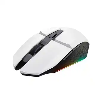 Bol.com Trust GXT 110W Felox - Draadloze Gaming Muis - 4800 DPI - Verlichting - Wit aanbieding