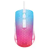 Bol.com Deltaco WM87 - USB Gaming Muis - Lichtgewicht - RGB - Wit aanbieding