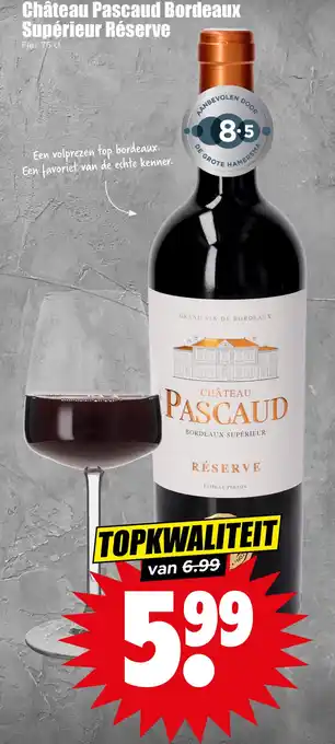 Château Pascaud Bordeaux Supérieur Réserve