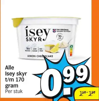 Albert Heijn Alle Isey skyr aanbieding