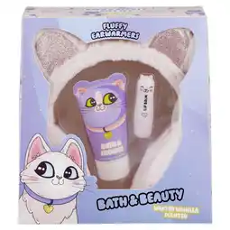 Kruidvat Bath and Beauty Fluffy Oorwarmers Geschenkset aanbieding