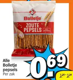 Albert Heijn Alle Bolletje pepsels aanbieding