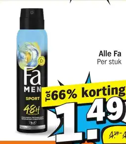 Albert Heijn Alle Fa aanbieding