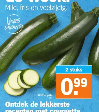 Albert Heijn AH Courgette Los aanbieding