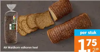 Albert Heijn AH Waldkorn volkoren heel aanbieding