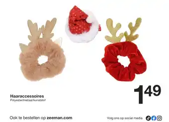 Zeeman Haaraccessoires aanbieding