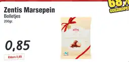 Budget Food Zentis Marsepein Bolletjes aanbieding