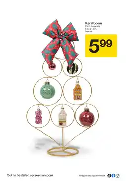 Zeeman Kerstboom aanbieding