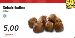 Budget Food Gehaktballen aanbieding