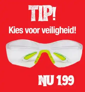 Budget Food TIP! Kies voor veiligheid! aanbieding