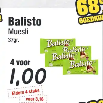 Budget Food Balisto Muesli aanbieding
