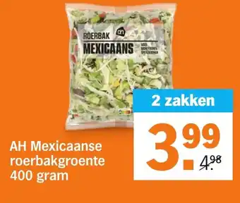 Albert Heijn AH Mexicaanse roerbakgroente aanbieding