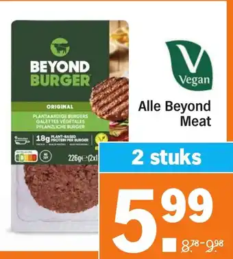 Albert Heijn Alle Beyond Meat aanbieding
