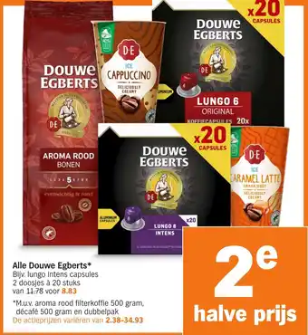 Albert Heijn Alle Douwe Egberts aanbieding