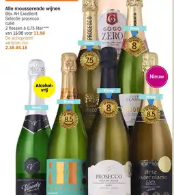 Albert Heijn Alle mousserende wijnen aanbieding