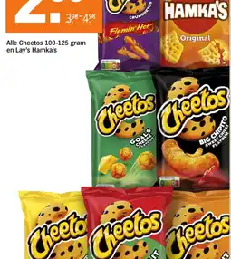 Albert Heijn Alle Cheetos en Lay's Hamka's aanbieding