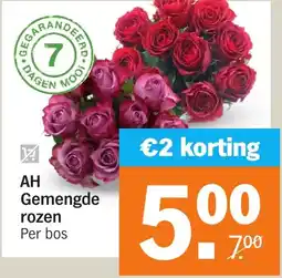 Albert Heijn AH Gemengde rozen aanbieding