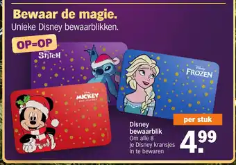 Albert Heijn Disney bewaarblik aanbieding