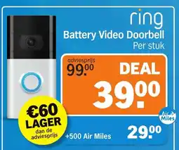 Albert Heijn Battery Video Doorbell aanbieding