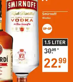 Albert Heijn Smirnoff Wodka aanbieding