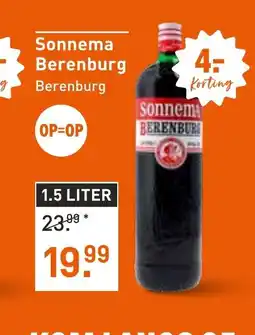 Albert Heijn Sonnema Berenburg aanbieding