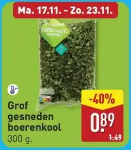 ALDI Grof gesneden boerenkool aanbieding