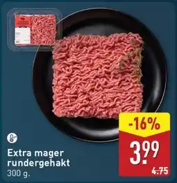 ALDI Extra mager rundergehakt aanbieding