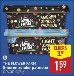 ALDI The flower farm smeren zonder palmolie aanbieding