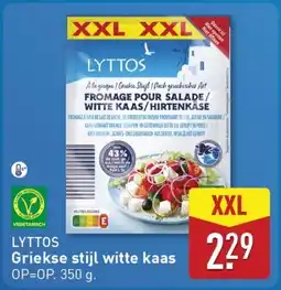 ALDI Lyttos griekse stijl witte kaas aanbieding