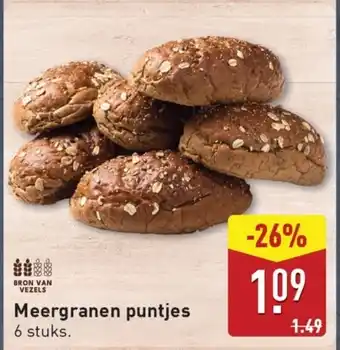 ALDI Meergranen puntjes aanbieding