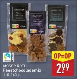ALDI Moser roth feestchocolademix aanbieding