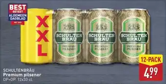 ALDI Schultenbräu Premium pilsener aanbieding