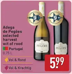 ALDI Adega de Pegões selected harvest wit of rood aanbieding