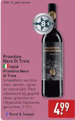 ALDI Primitivo Nero Di Troia aanbieding