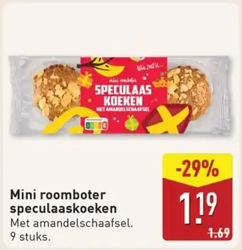 ALDI Mini roomboter speculaaskoeken aanbieding